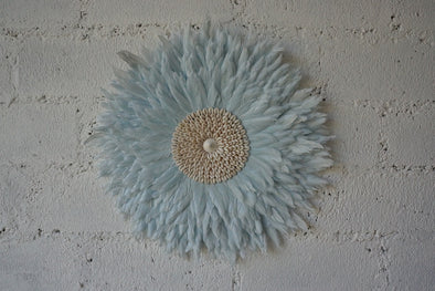 Wall Decor Feather And Shell 004