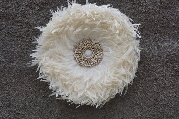 Wall Decor Feather And Shell 023
