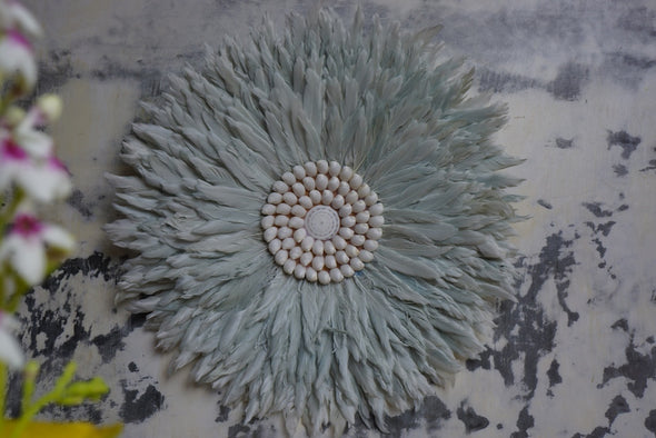 Wall Decor Feather And Shell 033