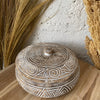 WOODEN CARVING WITH LID A-4