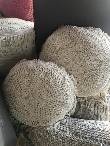 PILLOW COVER ROUND CROCHET