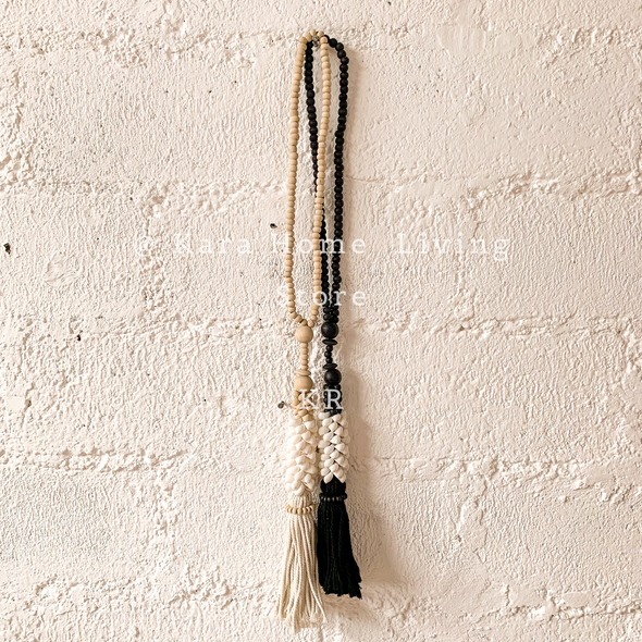 TASSEL BEADED WITH SHELL